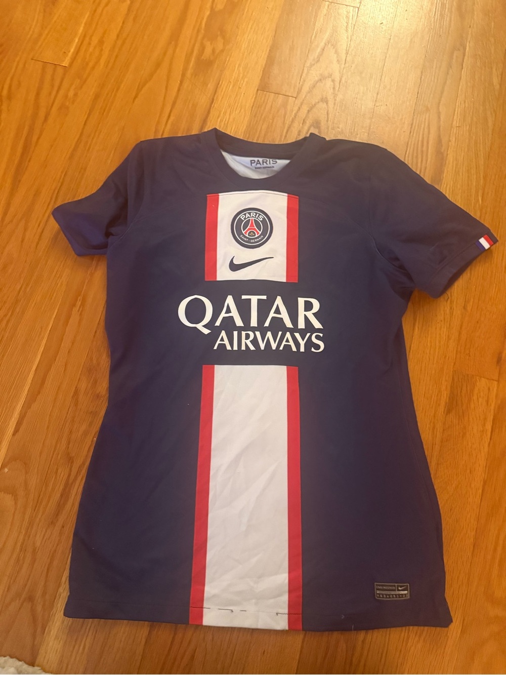 PSG women’s ' Navy Paris Saint-Germain Qatar Airways Soccer Jersey